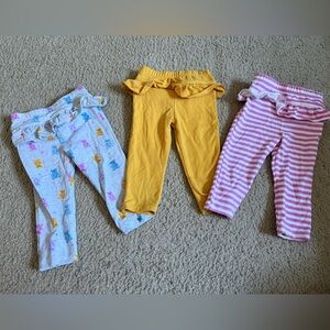 Garanimals Baby Bottoms - Yellow, Pink, and Gray